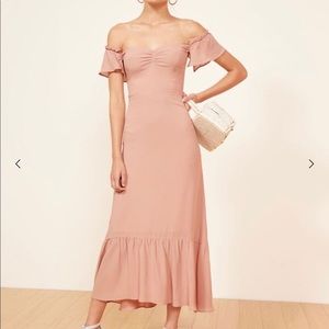 Reformation Butterfly Dress - Blush
